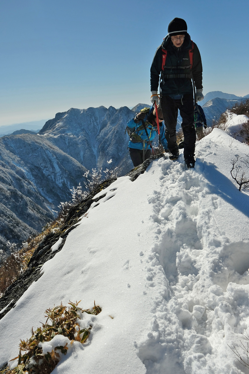 雪があるのか寒風山 Crosspoint